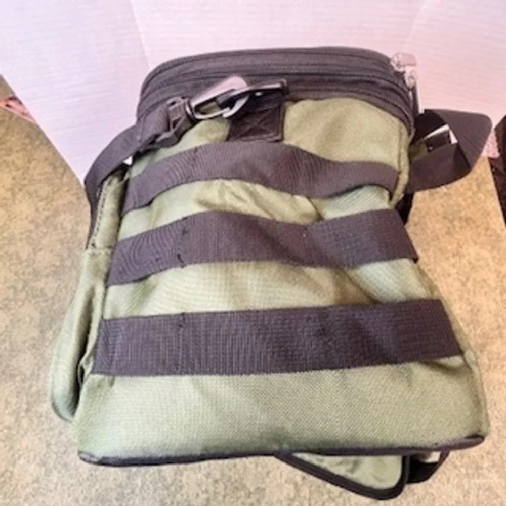 Lifewit‎ Insulated Lunch Bag Tactical American Flag Green Molle Bag